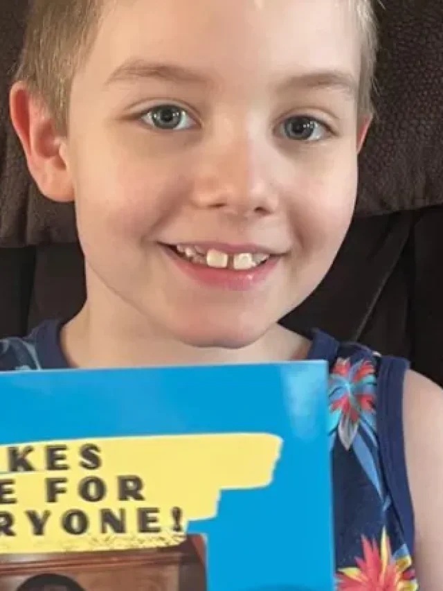 7-year-old with autism spreads awareness, laughs with joke book